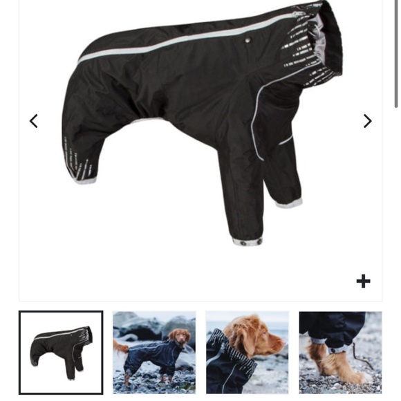 Hurtta dog downpour suit dog rain jacket - Picture 4 of 5